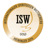 Auszeichnung Internationaler Spirituosen Wettbewerb Meininger 2019 Goldmedaille