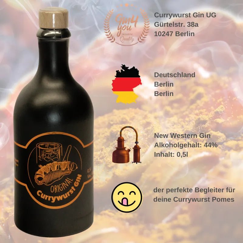 Currywurst Gin - GiNFAMILY