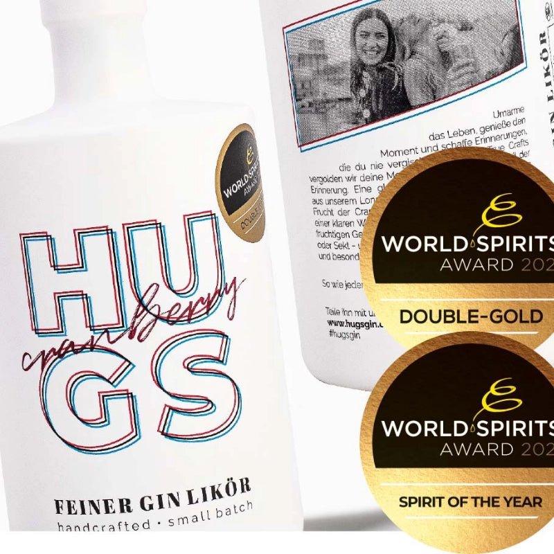 HUGS Cranberry Gin Likör - GiNFAMILY