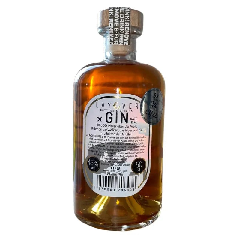 Layover Barbados Gin Gate B45 - GiNFAMILY