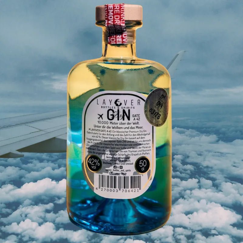 Layover Dry Gin Gate A42 - GiNFAMILY