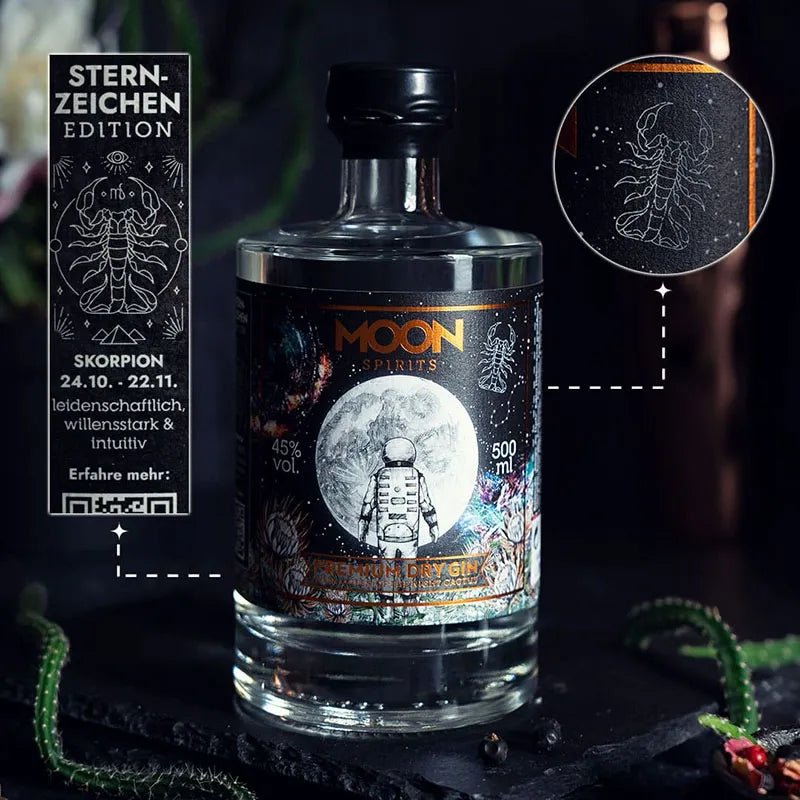 Moon Spirits Premium Dry Gin - Sternzeichen Edition - GiNFAMILY