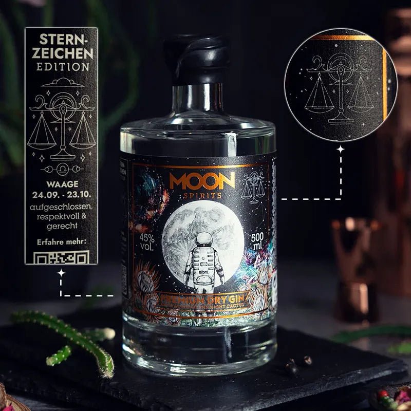 Moon Spirits Premium Dry Gin - Sternzeichen Edition - GiNFAMILY