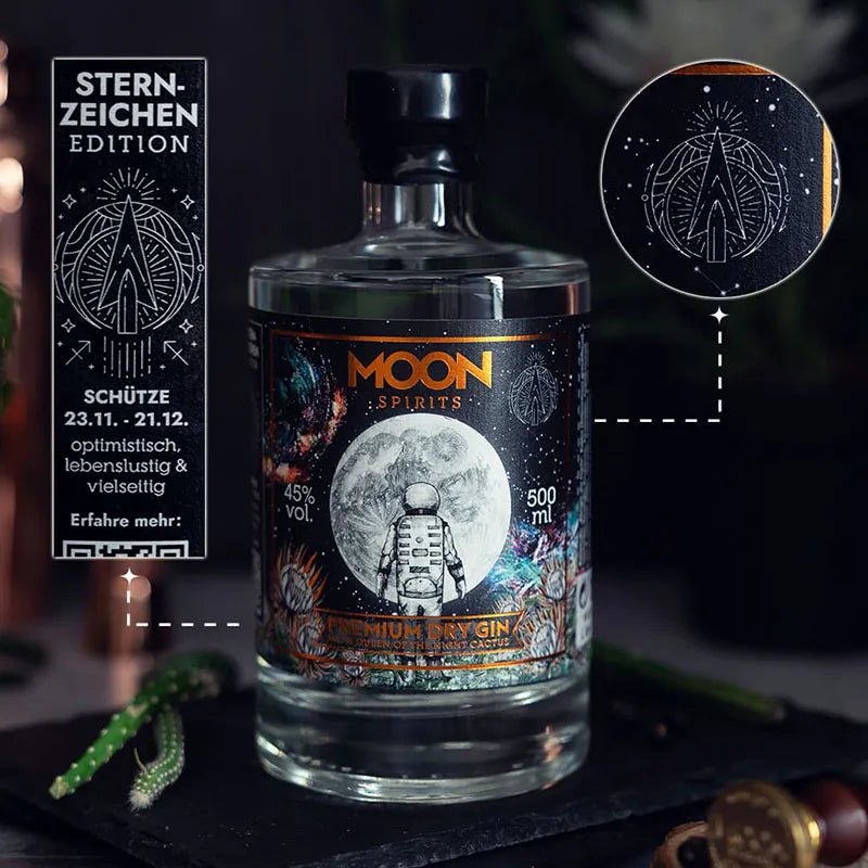 Moon Spirits Premium Dry Gin - Sternzeichen Edition - GiNFAMILY