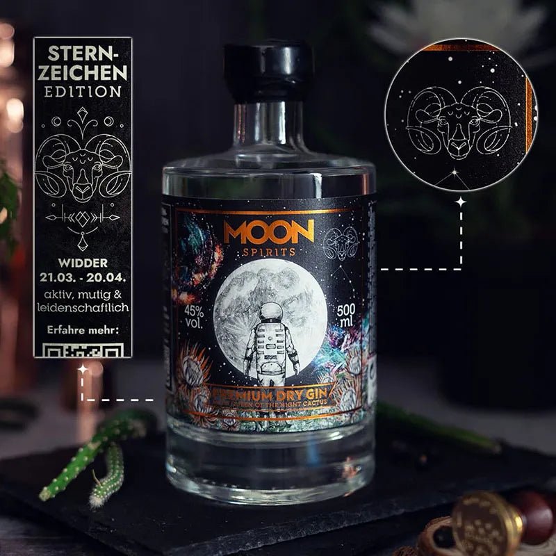 Moon Spirits Premium Dry Gin - Sternzeichen Edition - GiNFAMILY