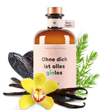 Ohne dich ist alles ginlos by Flaschenpost Gin - Love Edition - Tonka & Vanille